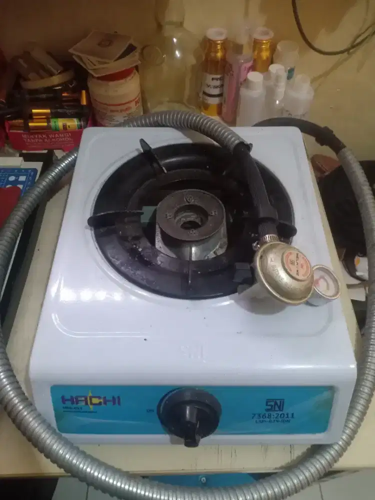 Kompor gas 1 tungku free selang regulator