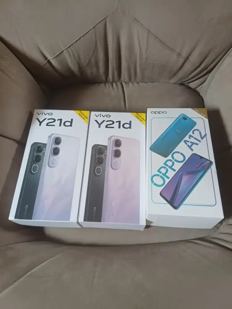 Kotak hp vivo y21d & oppo a12