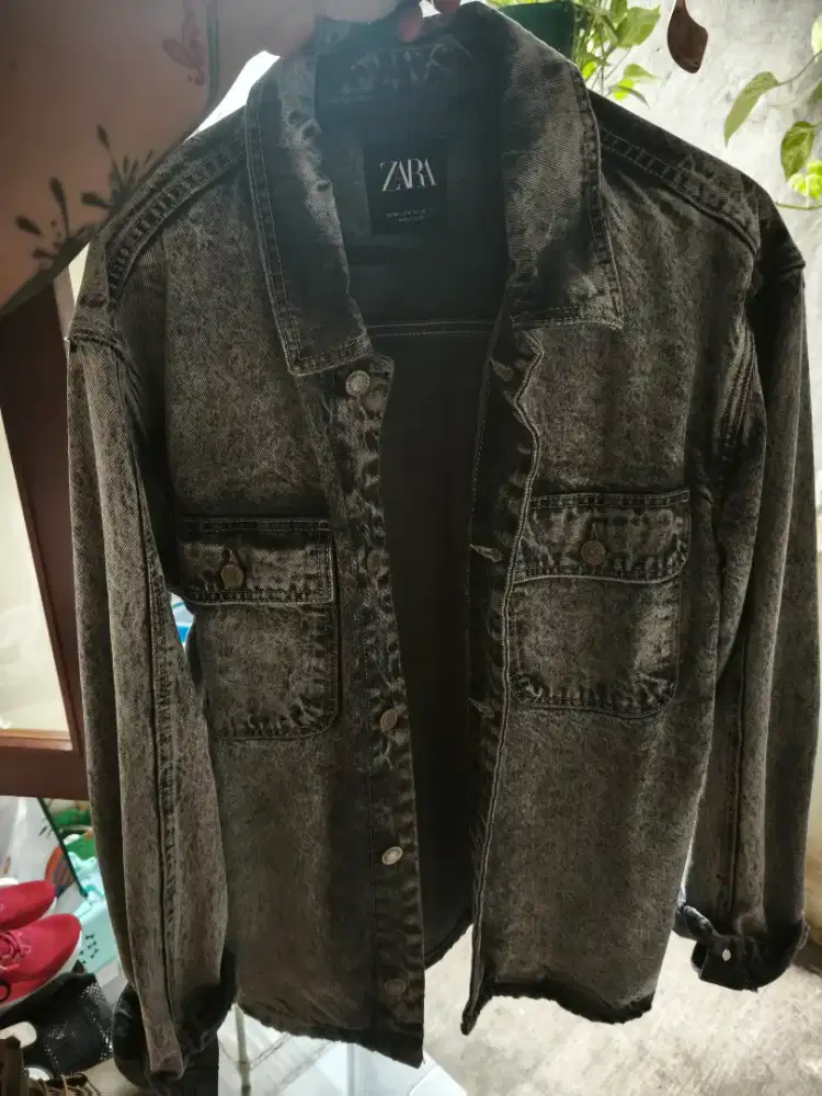 Jaket denim zara