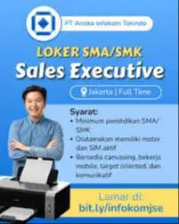 Sales / Account Executive Tangerang