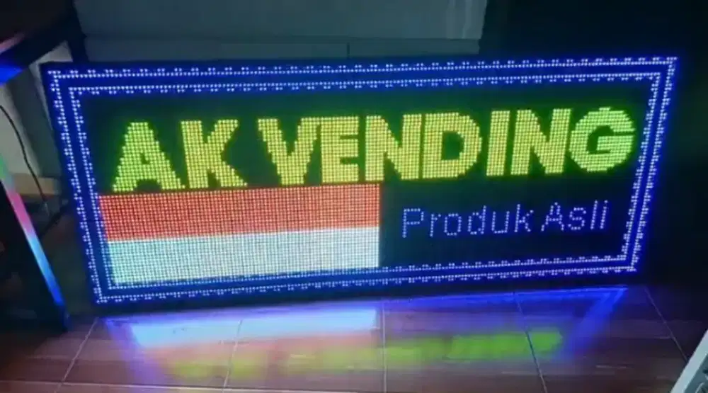 Running Text Full Color 165x62 RGB