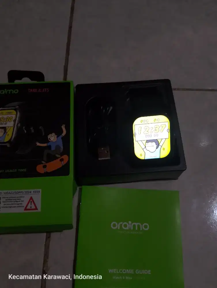 Jam oraimo smartwatch 5 max terbaru