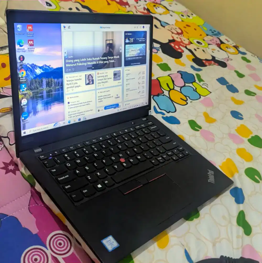 Lenovo Thinkpad X390 i5 Gen 8th vPro ram 16gb ssd 256