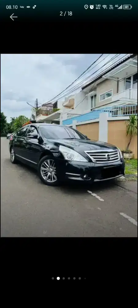 Nissan teana matic 2012