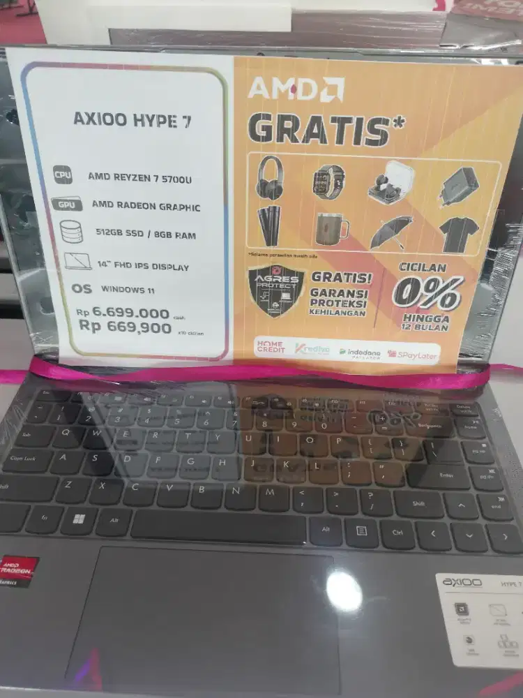 Laptop axioo hype 7
