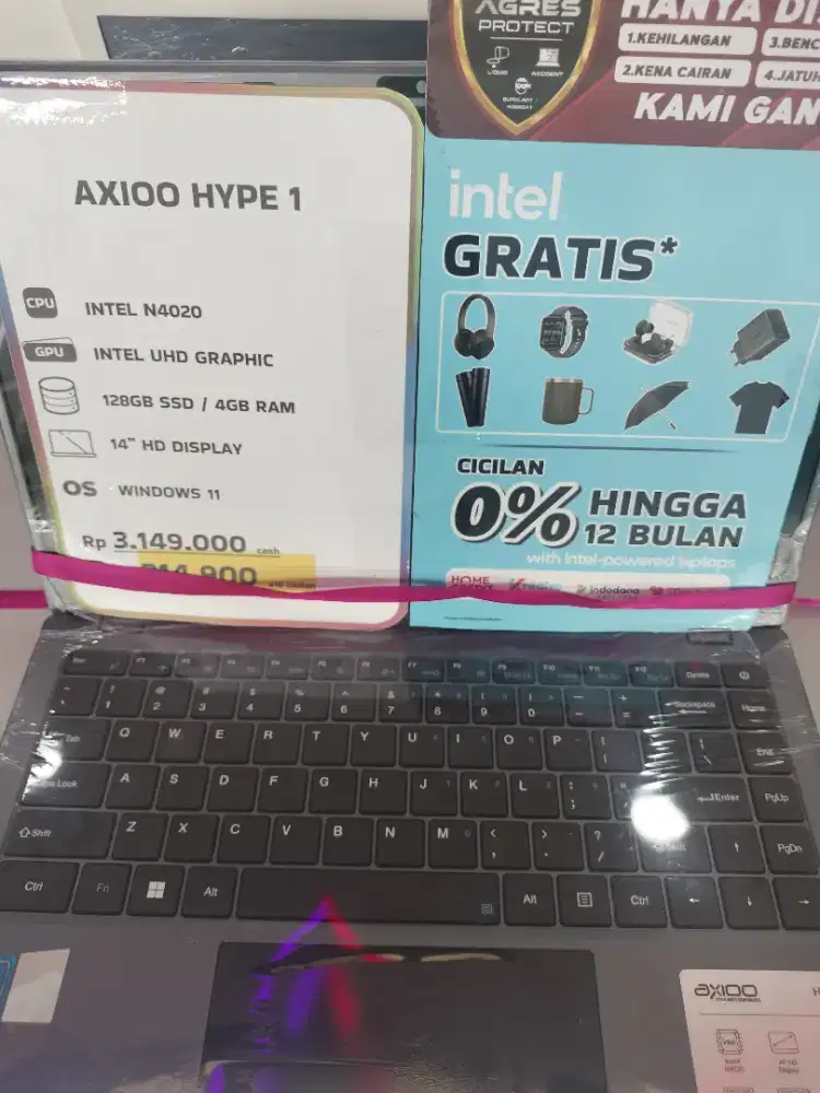 Laptop axioo hype 1