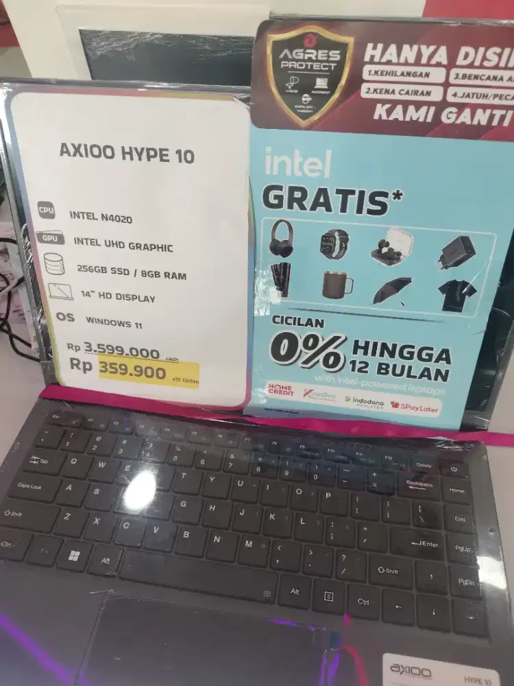 Laptop axioo hype 10