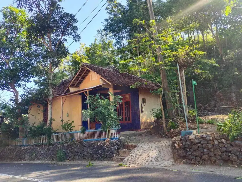 jual rumah murah di Tanjungsari pinggir jalan raya pantai selatan murah siap pakai