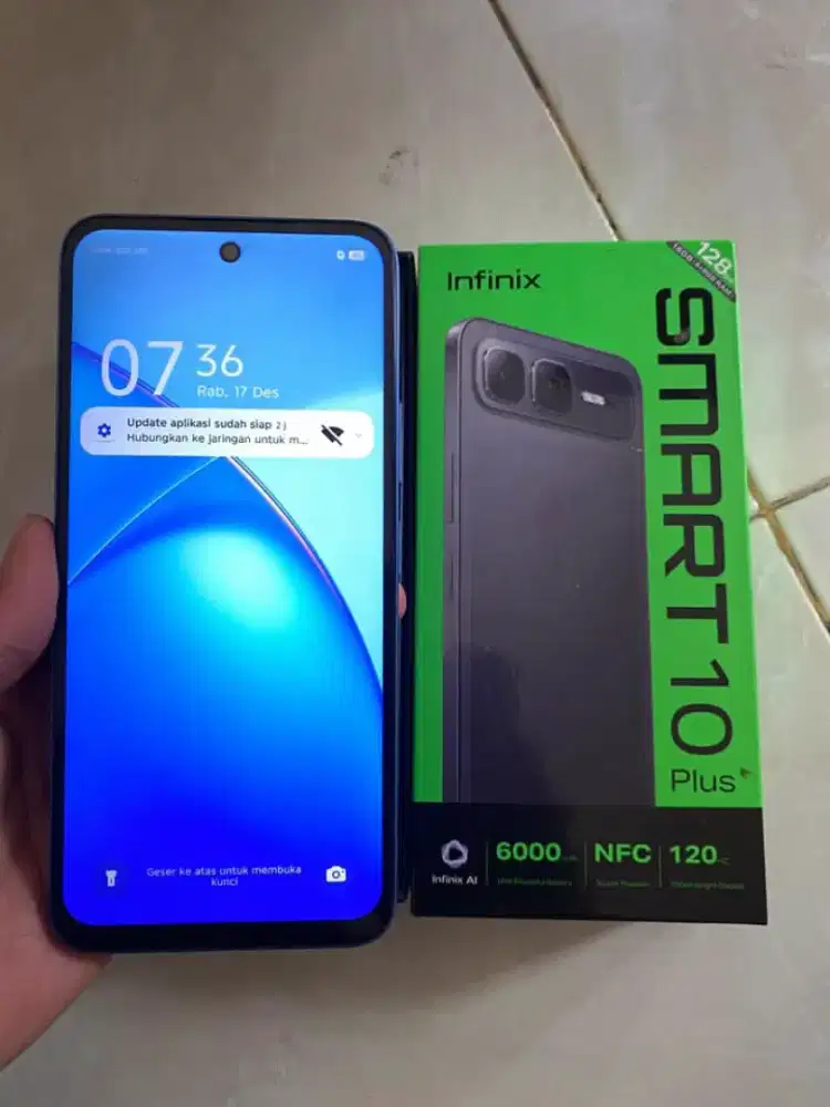 infinix smart 10 plus 8+8/128 fullset