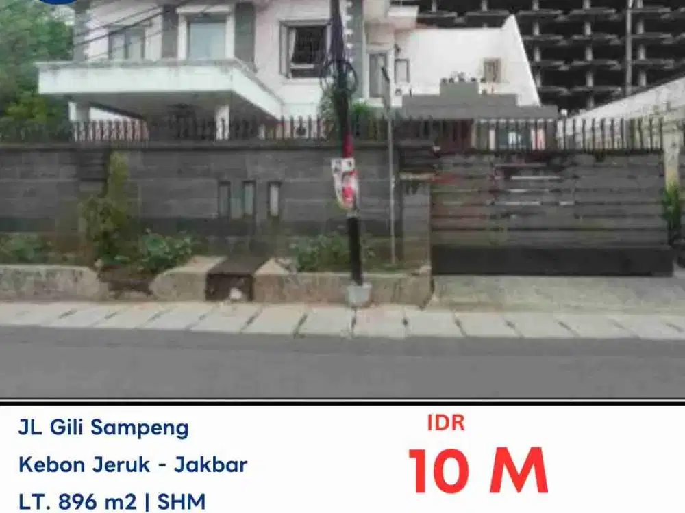LELANG RUMAH GILI SAMPENG KEBON JERUK JAKARTA BARAT