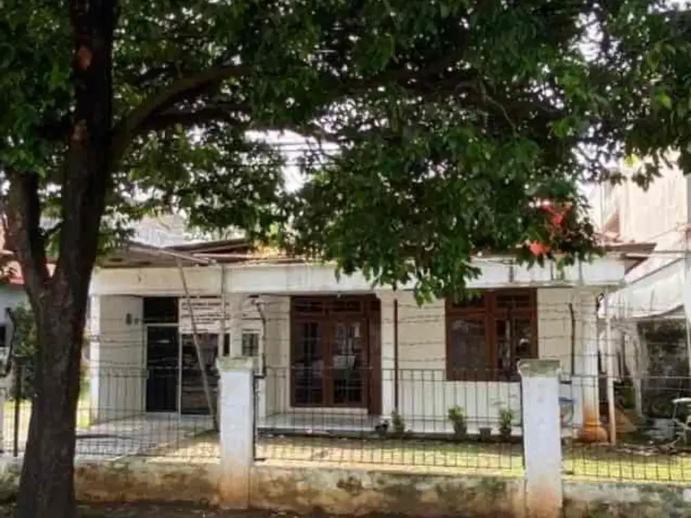 dijual rumah murah harga dibawah pasaran di jalan raya mpok nori, kel. bambu apus, kec. cipayung, kota jakarta timur