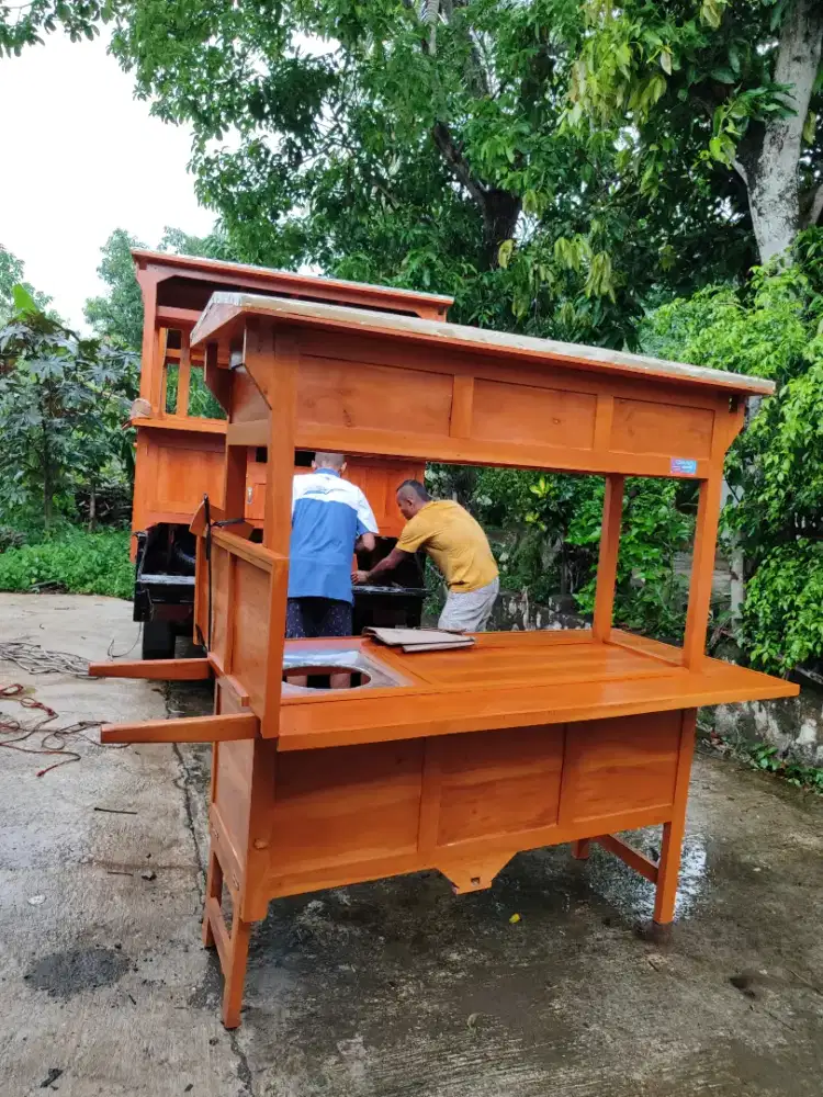 Jual Gerobak Angkringan,Bakso,Mie Ayam,Bubur,Roti BakardlL.