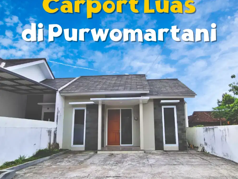 Rumah Murah 550 Juta di Kujon Legalitas Lengkap, 5 Menit Candi Sambisari