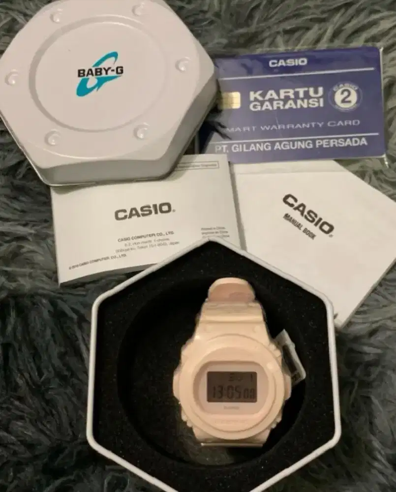 Jam Tangan Wanita Casio Baby-G BGD-570-4DR Warna Baby Pink