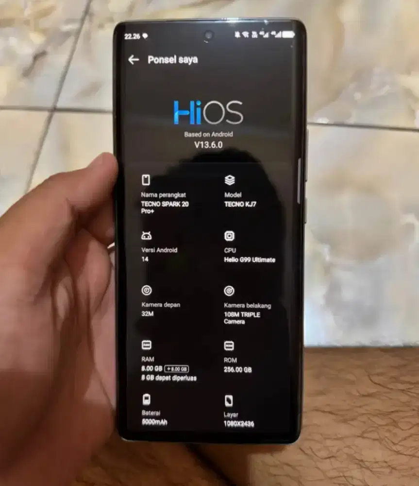 tecno Spark 20 pro + 8/256