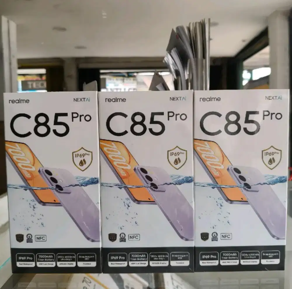 Realme C85 pro 8/256gb Baru Garansi Resmi