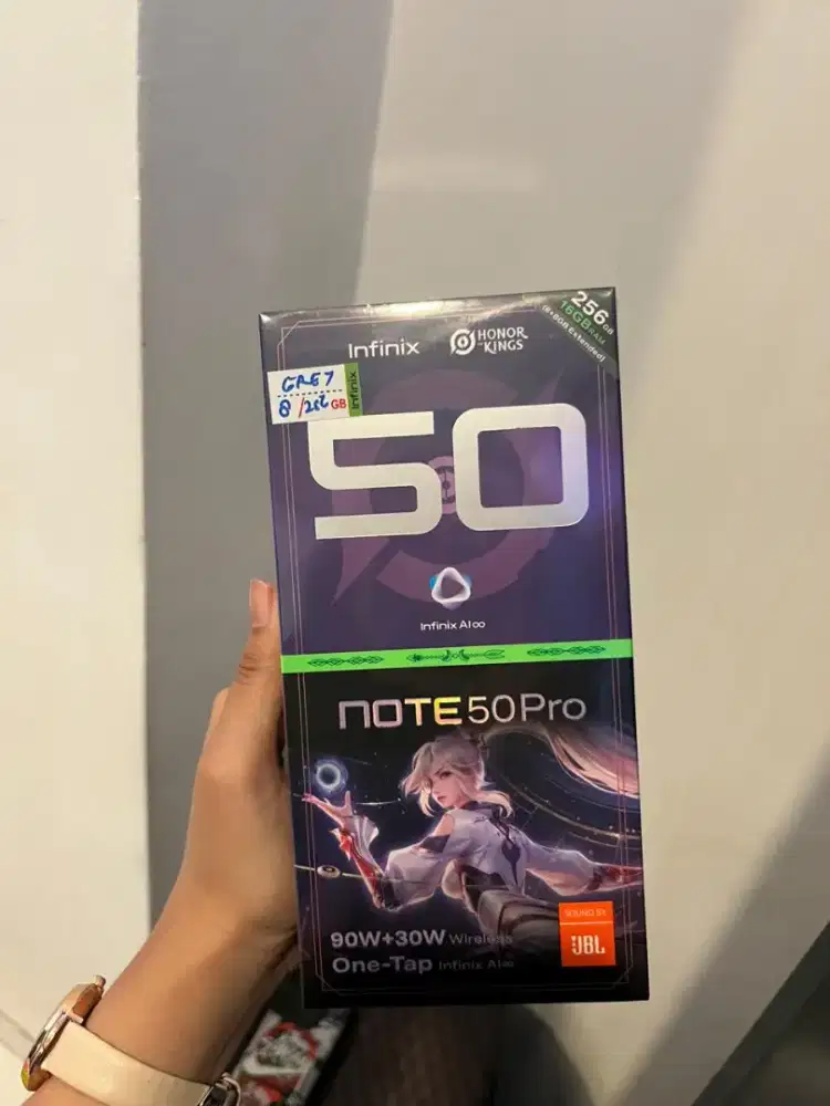 Promo INFINIX NOTE 50 PRO 8/256 GB NEW SEGEL