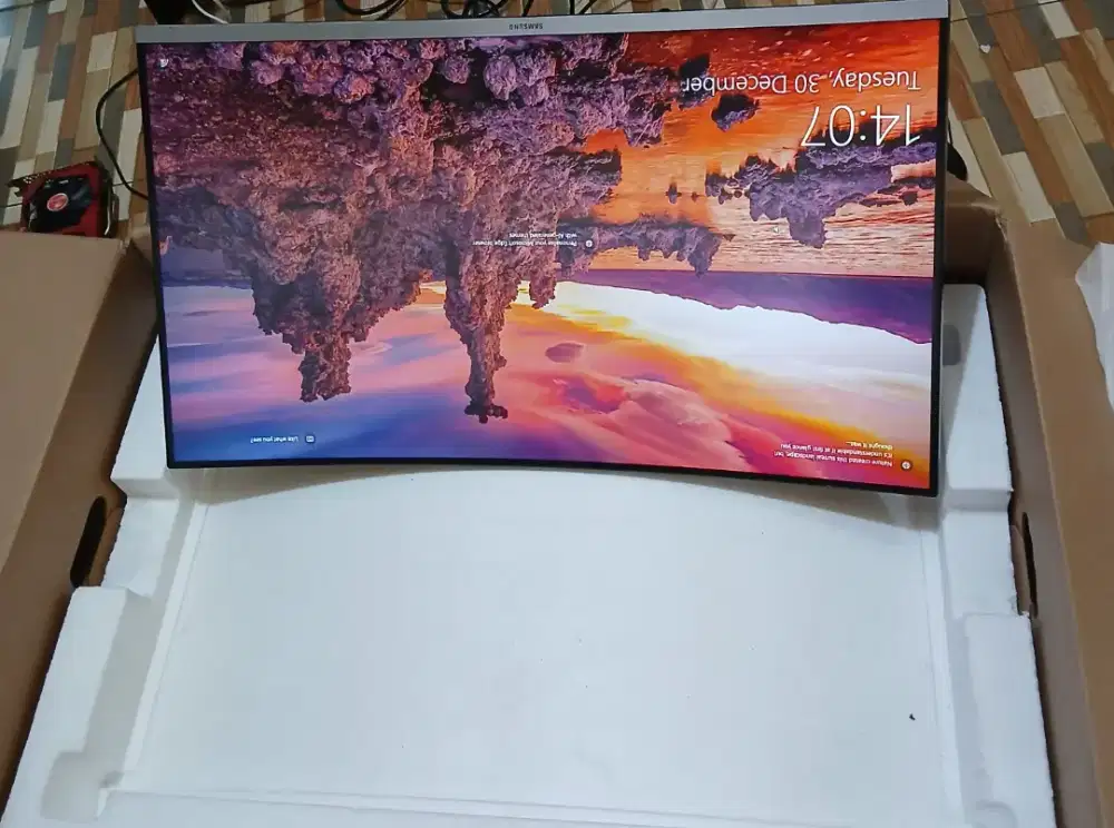 LCD samsung curved monitor CR50 32 inch FHD