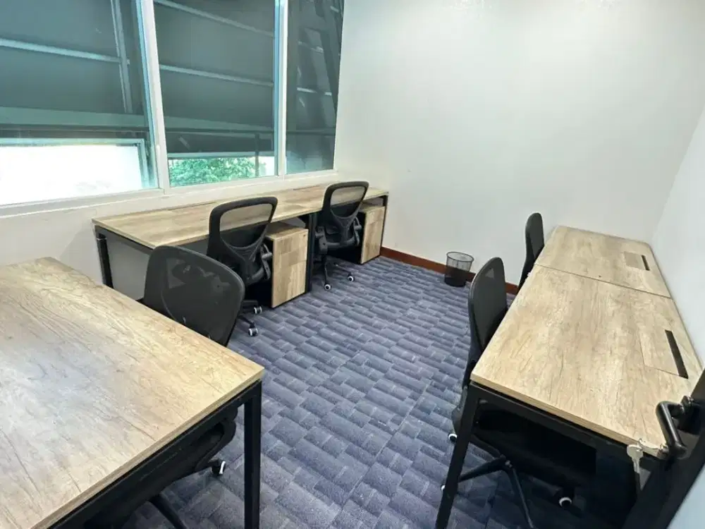 Sewa Kantor Furnish Pelindo Tower 5 Pax With View Dekat dengan Pelabuhan