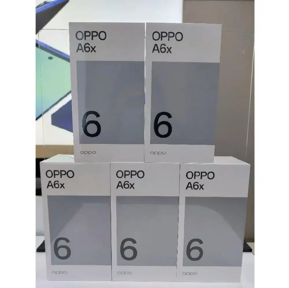 Oppo A6x 4/64gb Baru Garansi Resmi