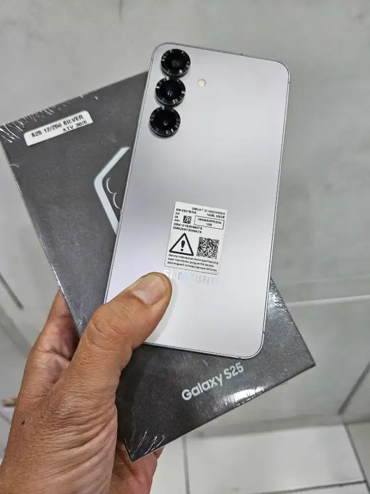 Samsung s25 12/256 jaringan 5G resmi Indonesia garansi on