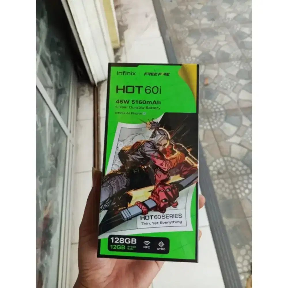 Promo INFINIX HOT 60i 8/256 GB NEW SEGEL