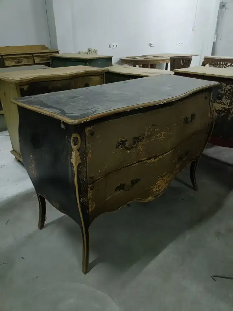 Meja konsule jepara kayu solid