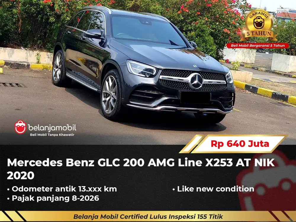[ GARANSI 5TH ] Mercedes Benz Mercy GLC200 GLC 200 AMG X253 2020/2021