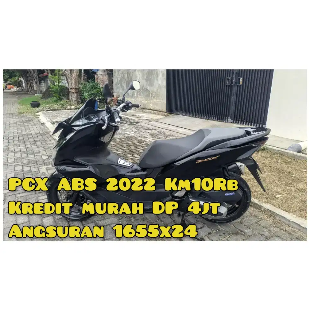 PCX ABS 2022 Hitam Full Original km10rb