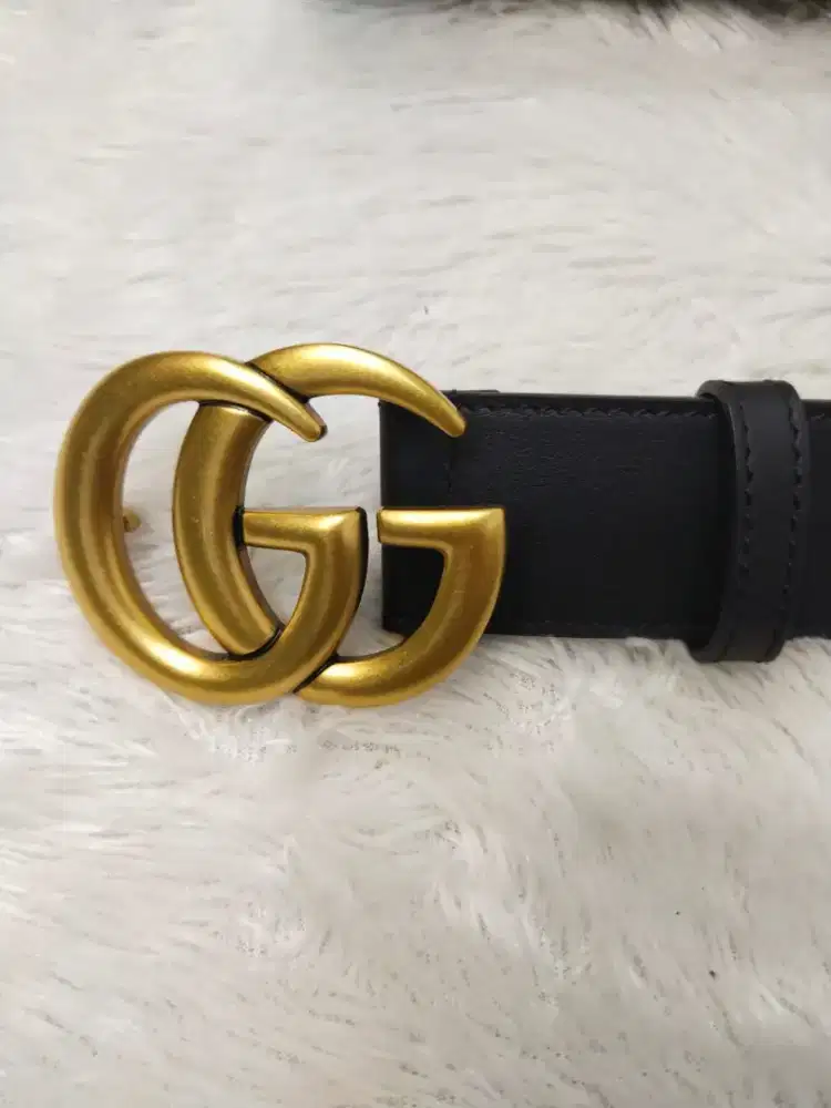 Luxury GUCCI leather belt elegan banget dan paling cakep