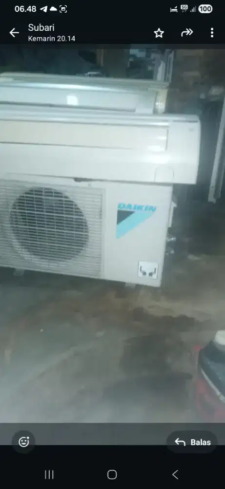 Jual ac daikin 1 pk thailand