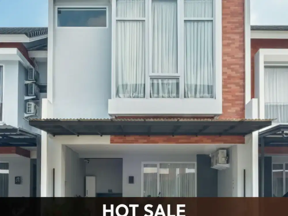 HOT SALE Rumah Siap Huni Furnished dan Baru Renov Di U Town  Dekat Bintaro Xchange Mall
