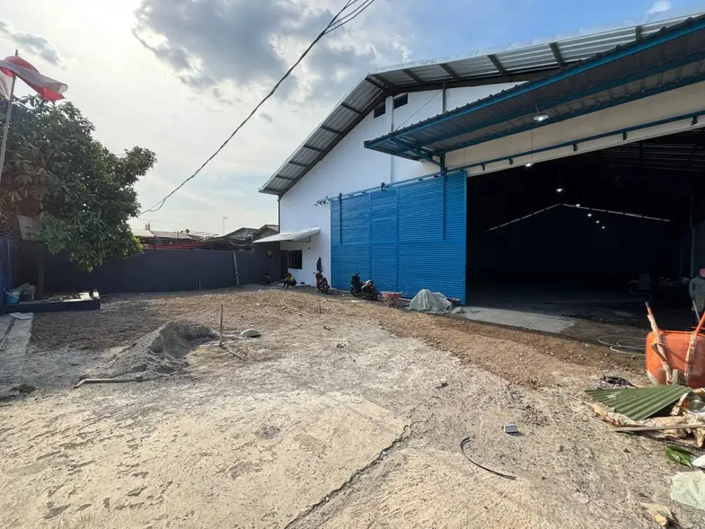 Disewa Gudang Siap Pakai Akses Container 40Ft di Pinggir Jl Raya Cikupa Tangerang