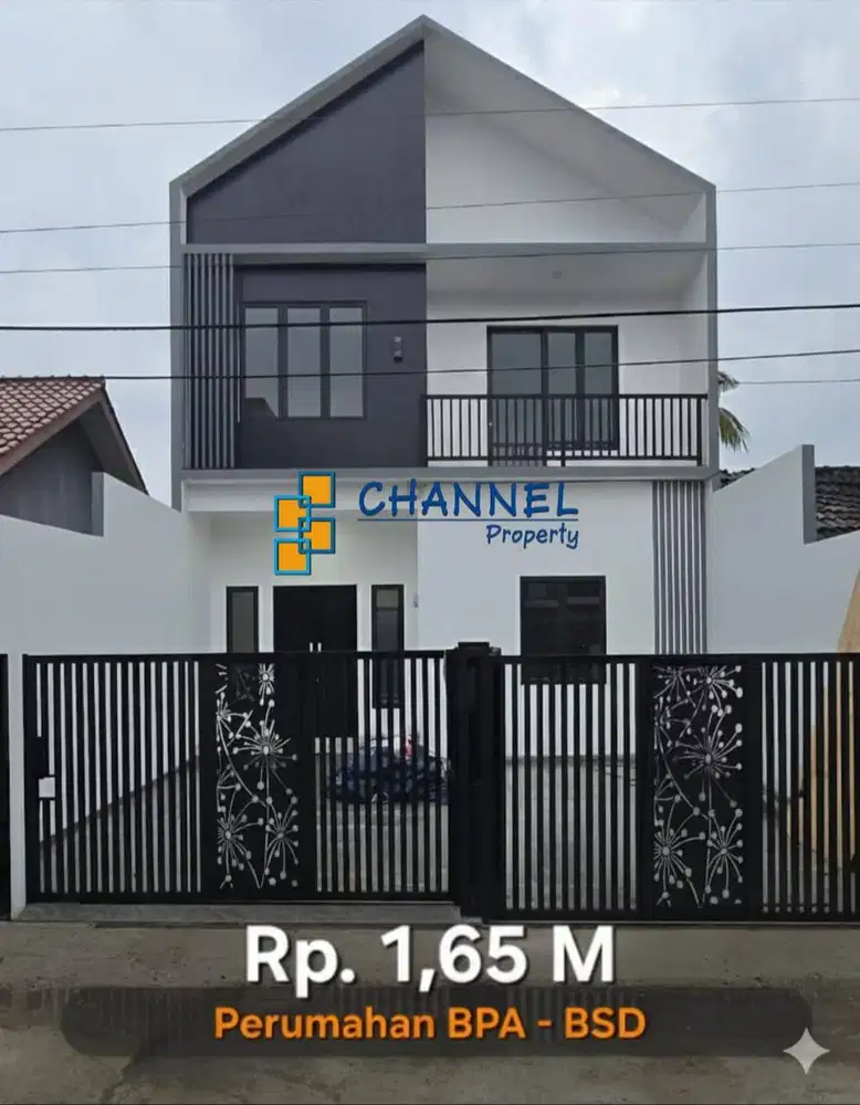 Jual Rumah Baru Siap Huni Dekat Tol Pagedangan BSD Tangerang, An