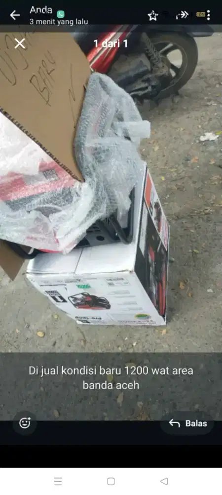 Ginset baru harga murah minat wa aja