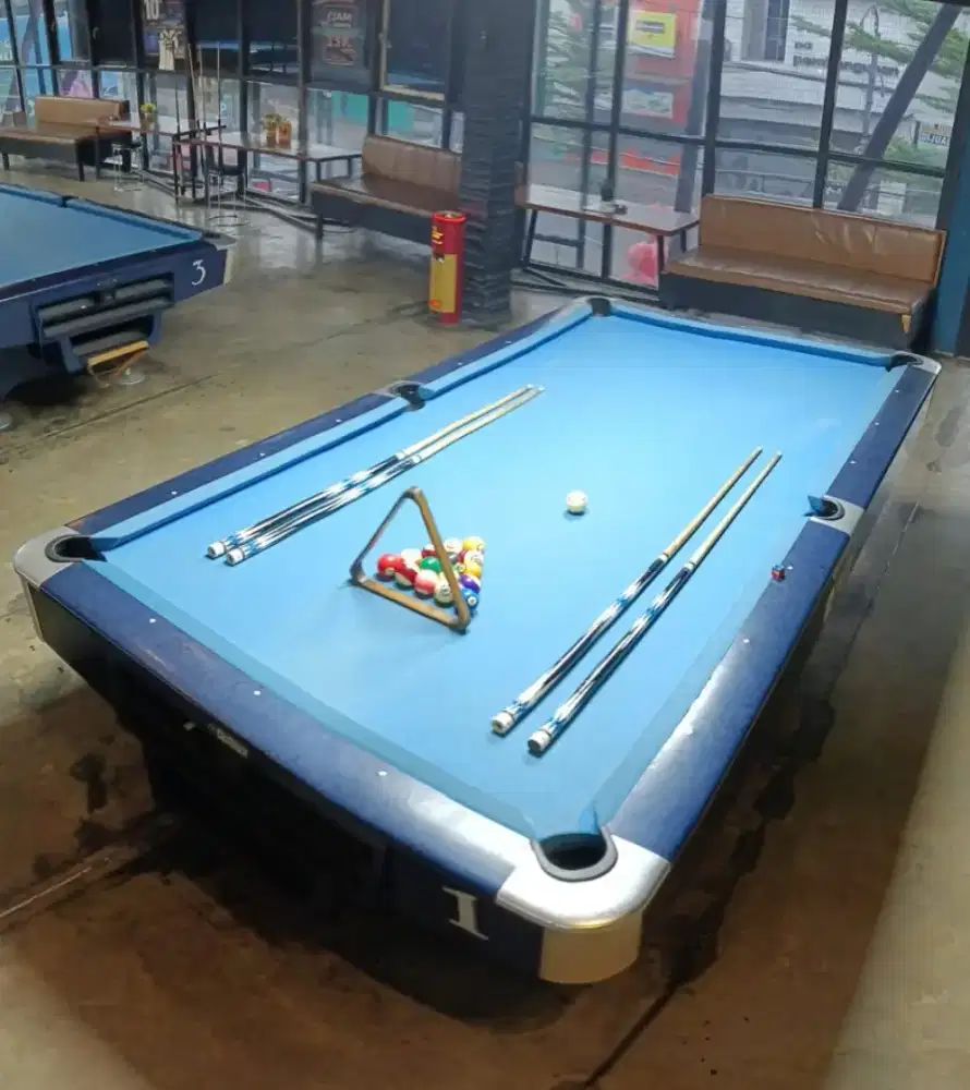 Meja biliar murrey royal crown