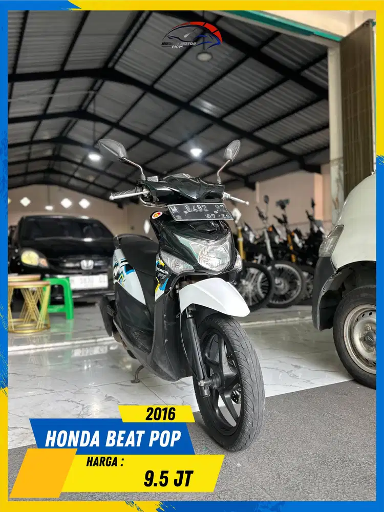 HONDA BEAT POP 2016 MURAH MERIAH MASZEHH HIKMAH MOTOR KEPUH