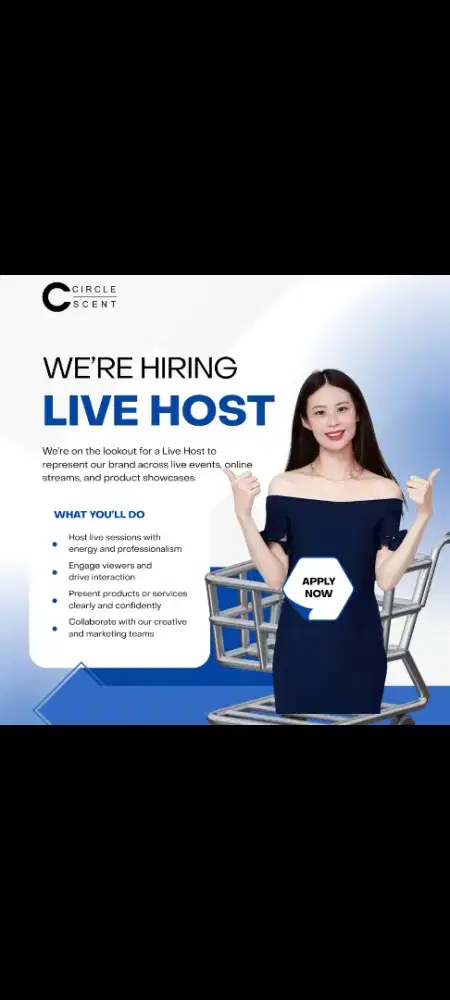 HOST LIVE PARFUM (Full time) non hijab