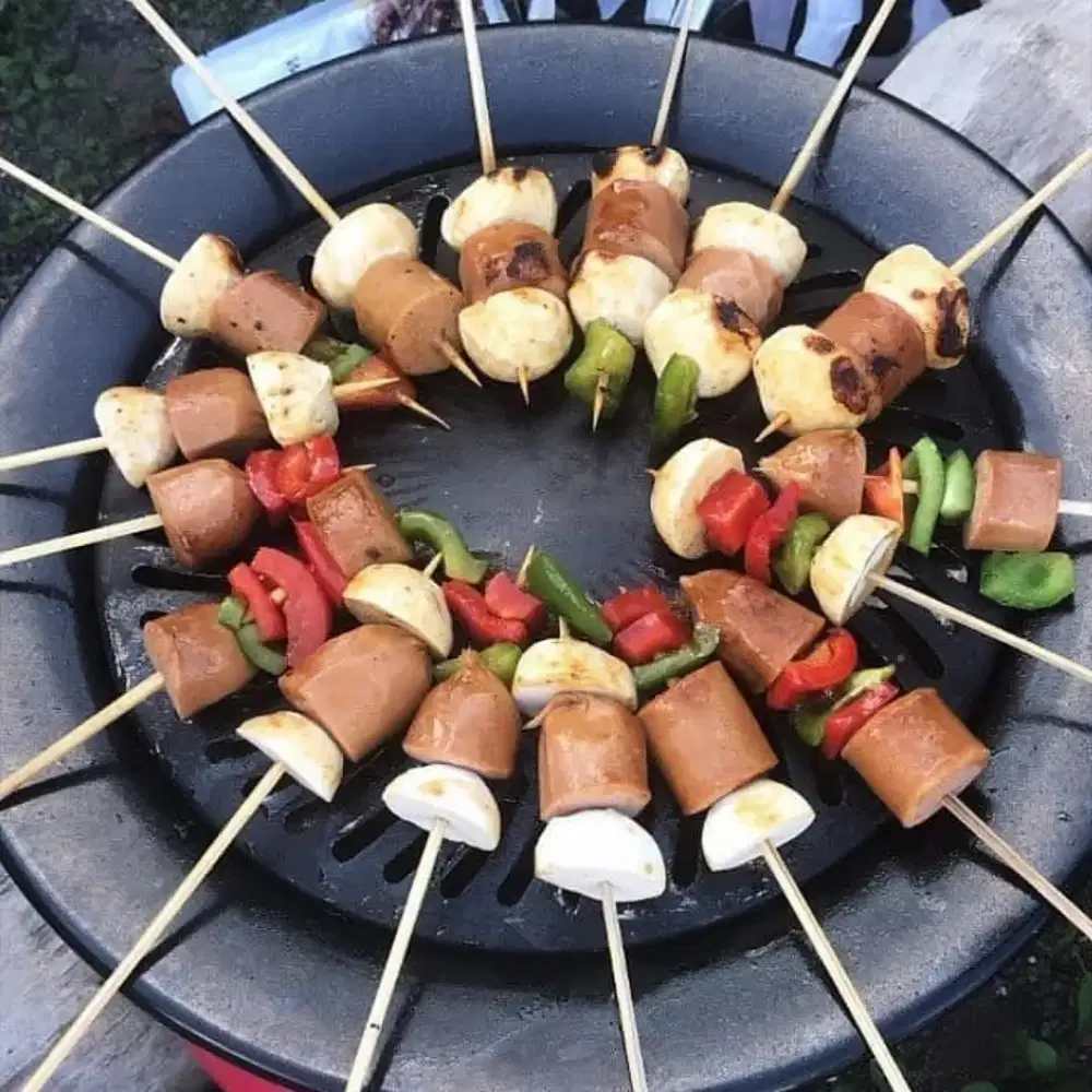 Panggangan BBQ barbeque teflon