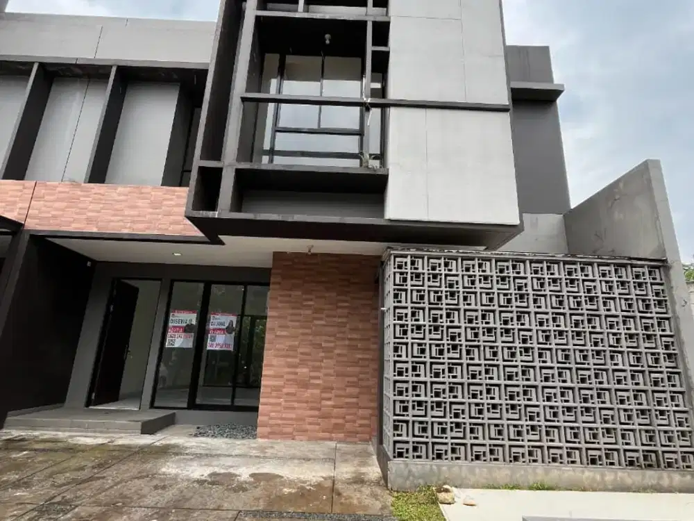 Jual Sewa Rumah Alam Signature Suvarna Sutera Type Neo Fiore Lebar 9x20