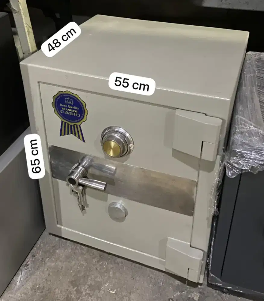 Brankas casio kondisi bekas brangkas tahan api safety box
