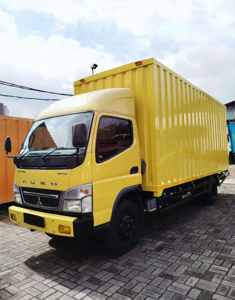 MITSUBISHI COLT DIESEL FUSO CANTER FE74 LONG 6 BAN BOX JUMBO ISTIMEWA