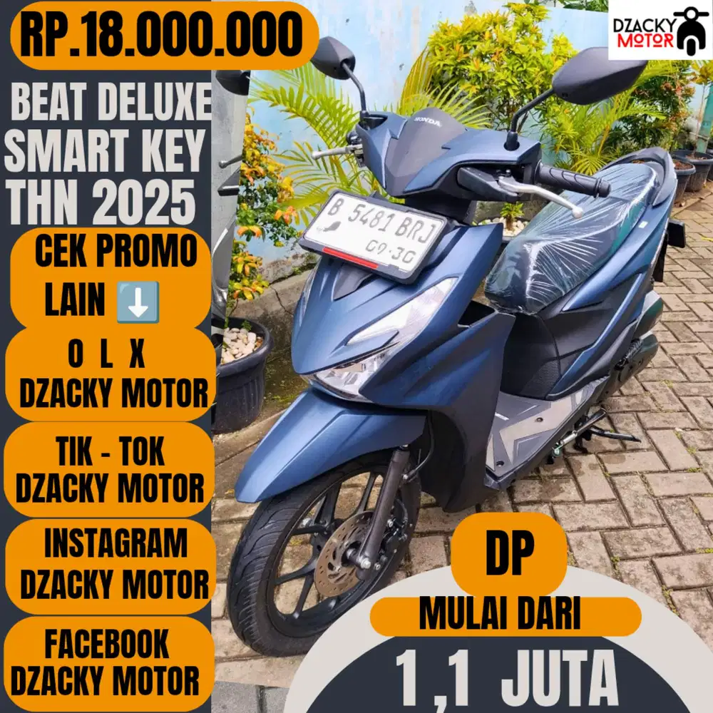 BEAT DELUXE SMARTKEY 2025 SECOND LIKE NEW