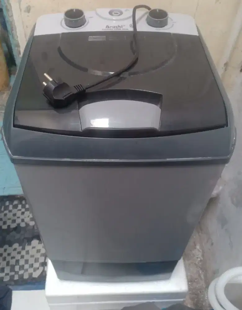 Mesin cuci 1tabung merk Arashi
