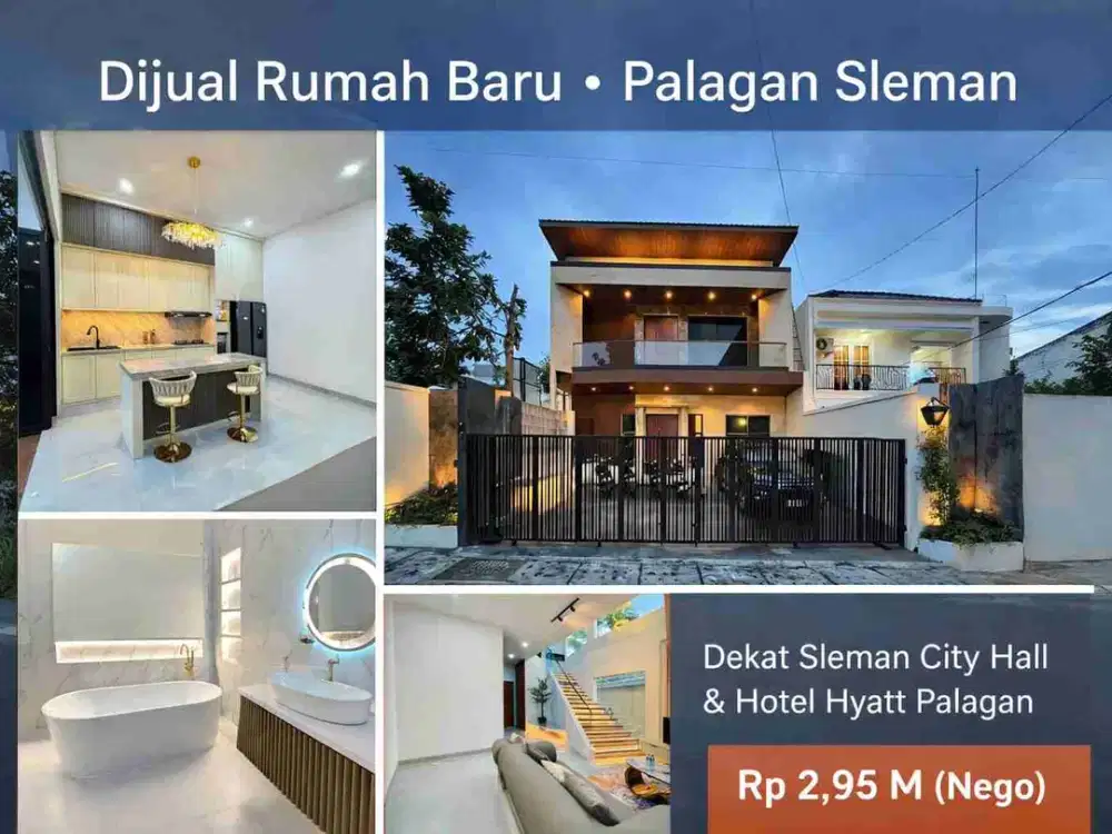 Dijual Rumah Baru Luxury Palagan Sleman Dekat Hotel Hyatt