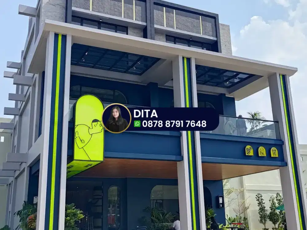 Ruko Carson Hadap Jalan Boulevard 3 Lantai Free PPN