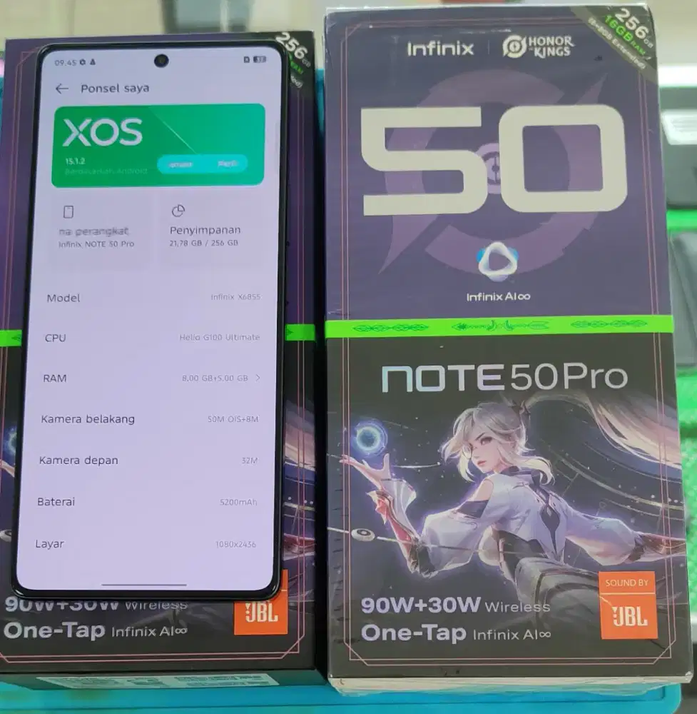 Infinix Note 50 pro 8/256