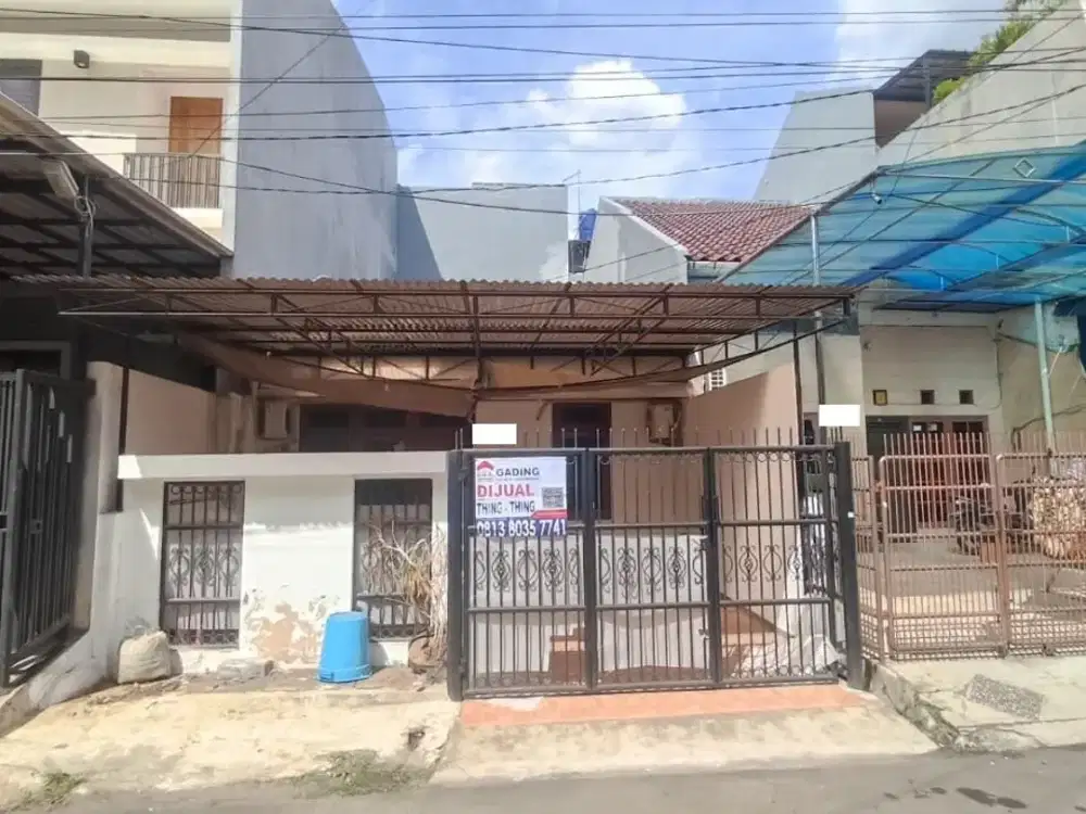 Ss.3449- Murah !! Dijual Rumah Standart 6x15 Siap Huni di Kelapa Kopyor Hadap Selatan