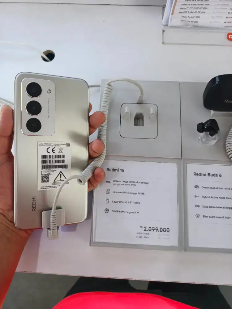 Redmi 15 16/128GB bisa kredit tanpa DP