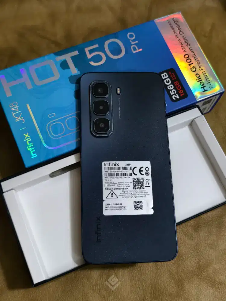 Infinix Hot 50 pro 8/256 second resmi Juli 2026